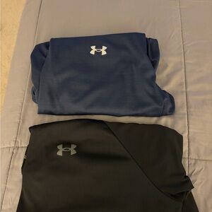 Men’s Under Armour Navy and Black Shirts